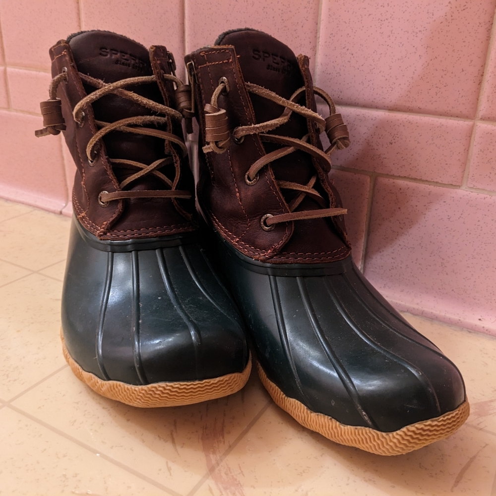 Sperry Salt Water Duck Boots